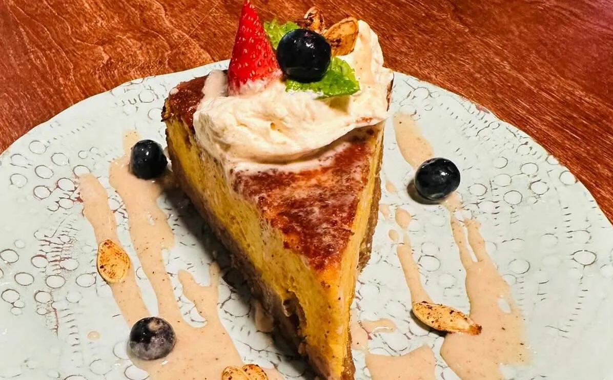 Delicious ancho pumpkin cheese cake in Regina, SK